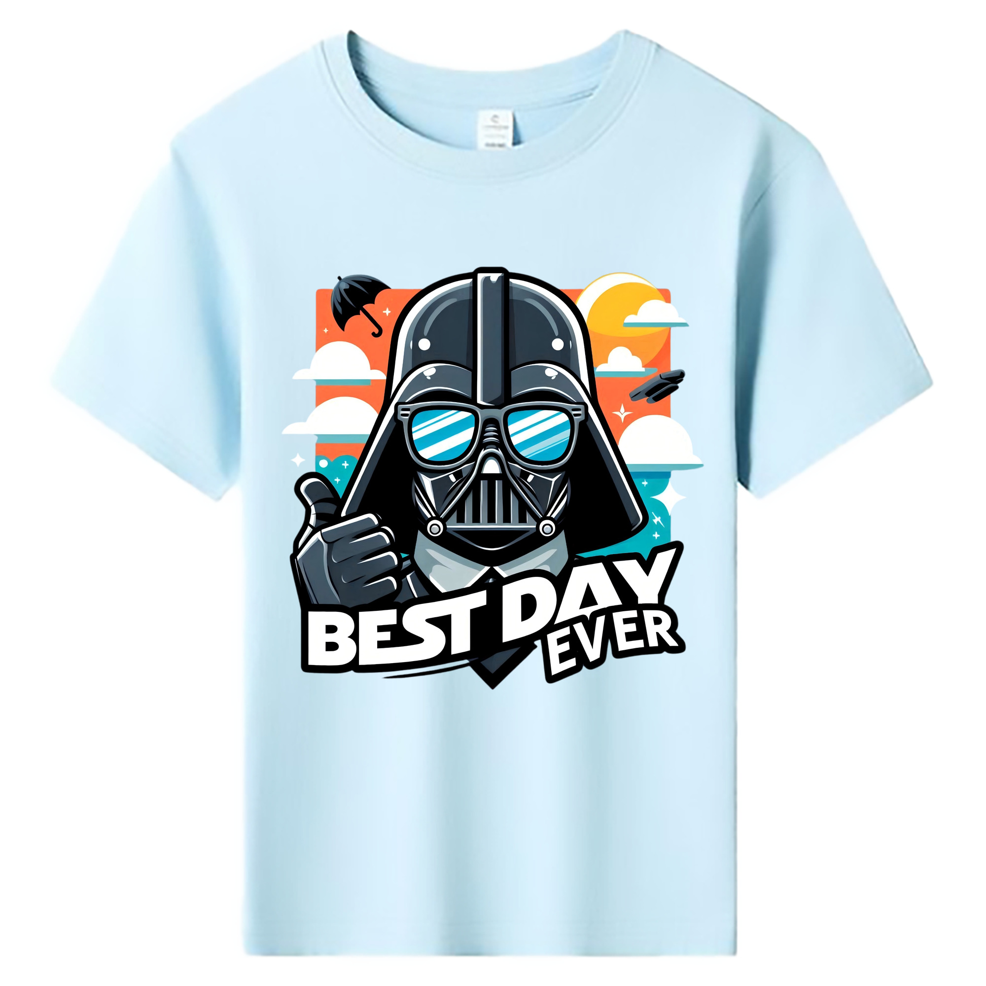 （画像用） スター・ウォーズ Star Wars 綿100％キッズTシャツ（フロントプリント）